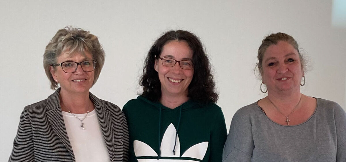 Der Vorstand des Fördervereins: Heike Okonek (von links), Carola Kwasniok und Sonja Otto